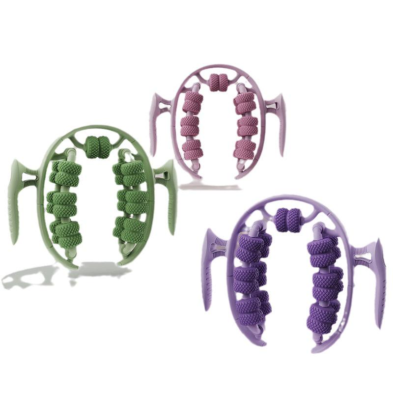 26-Wheel Ring Leg Massager: Relax Calf Muscles, Slim Legs, and Enhance Beauty with This Yoga Massage Roller