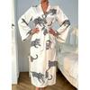 Women's pajamas, sexy V-neck leopard print nightgown, European and American style loungewear set