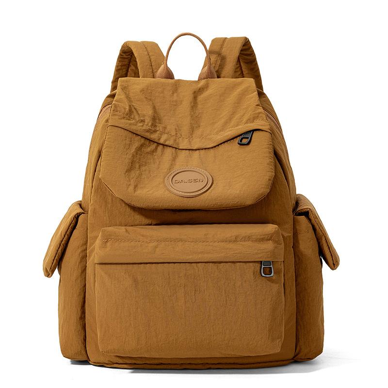 Schoolbag New High-end Texture Student Schoolbag Japanese Minimalist High-value Backpack Travel Backpack Flash Backpack