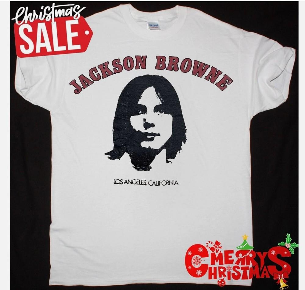 New Rare JACKSON BROWNE Short Sleeve Unisex S-5XL T-Shirt Unisex T-Shirt XXXL