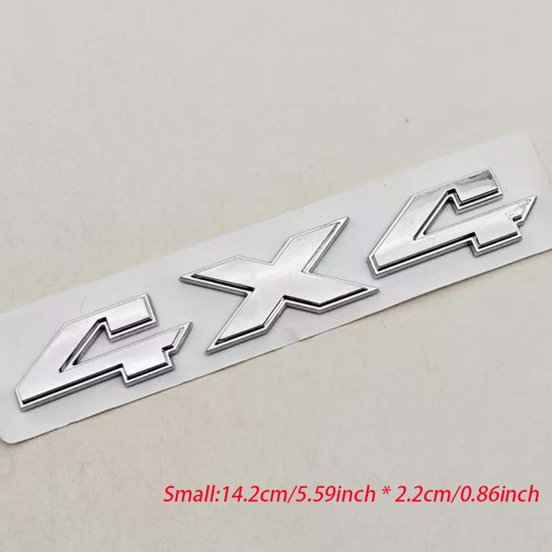 3D ABS Car Styling Rear Trunk 4X4 Emblem Logo Sticker For JEEP Grand Cherokee Wrangler Wagoneer Compass Renegade Accessories