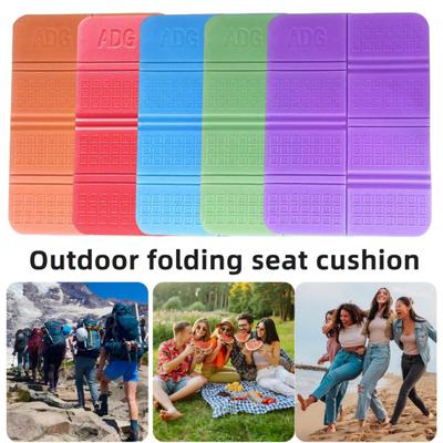 1/2 Pièces Coussin de Siège en Mousse avec Sac de Rangement Coussin de Siège Pliable Imperméable Léger Pad d'Assise Extérieur Randonnée Camping Tapis de Stade