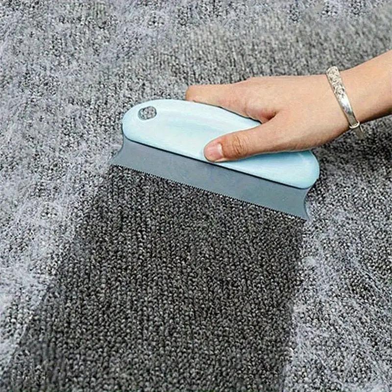 Double-Side Lint Remover Portable Pet Hair Remover Brush Manual Fluff Remover Clothes Fuzz Fabric Shaver Carpet Clothes Brush