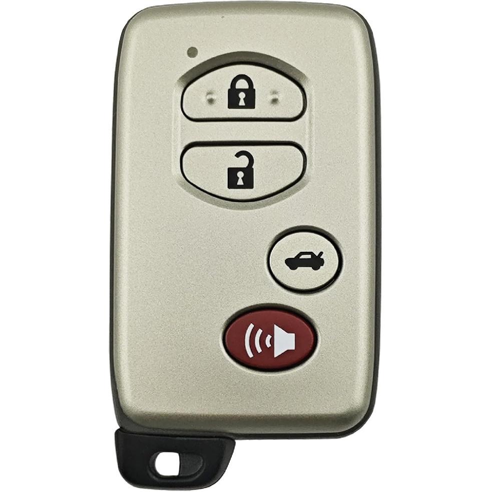 3 Buttons Replacement Key Fob Cover fit for Toyota Prius Highlander Prius C Prius V RAV4 Camry Keyless Entry Key Fob Shell