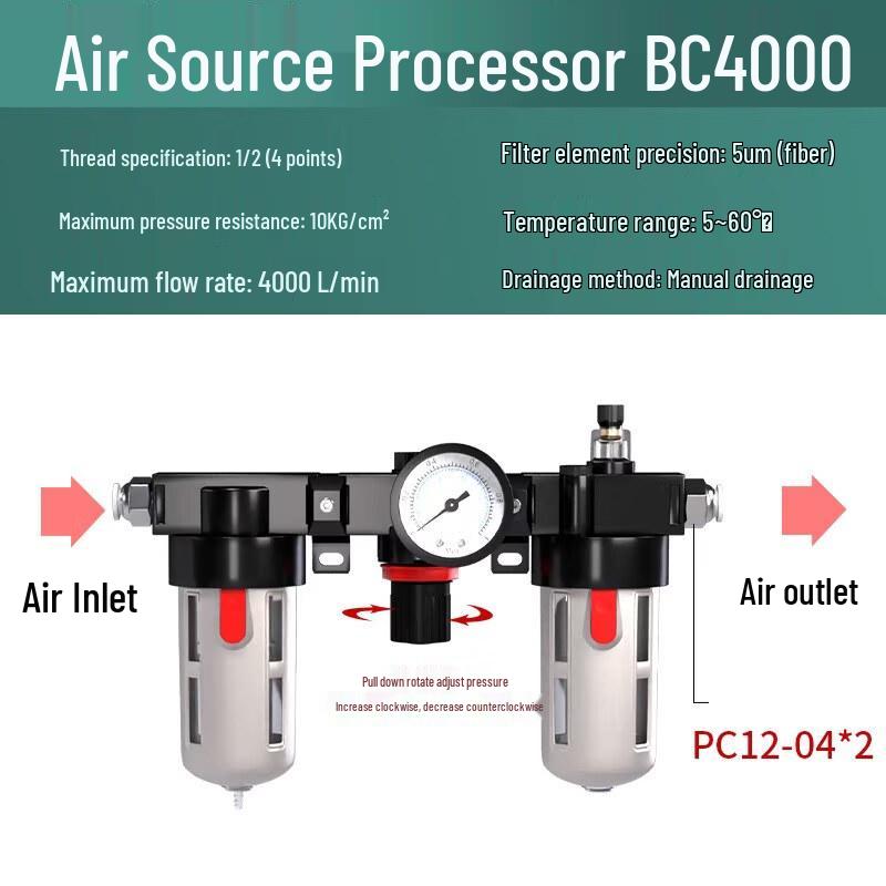 

Aokewen BC4000 Air Compressor Oil-Water Separator Filter