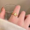Tide Temperament Sweet Niche Versatile Design Ring Daily Commute Index Finger Ring