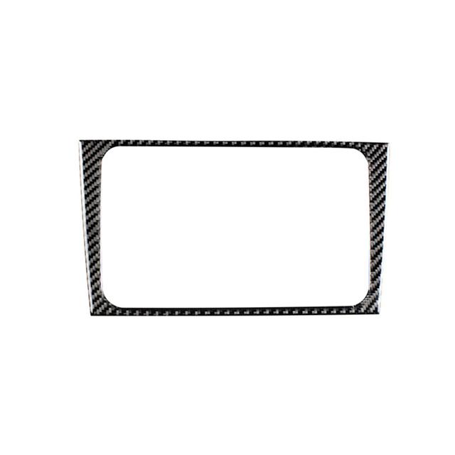 Pentru Volkswagen VW Golf 6 2008-2012 Fibră de carbon mașină Priza mijlocie AC CD Ajustare Autocolant decorativ Accesorii interioare auto