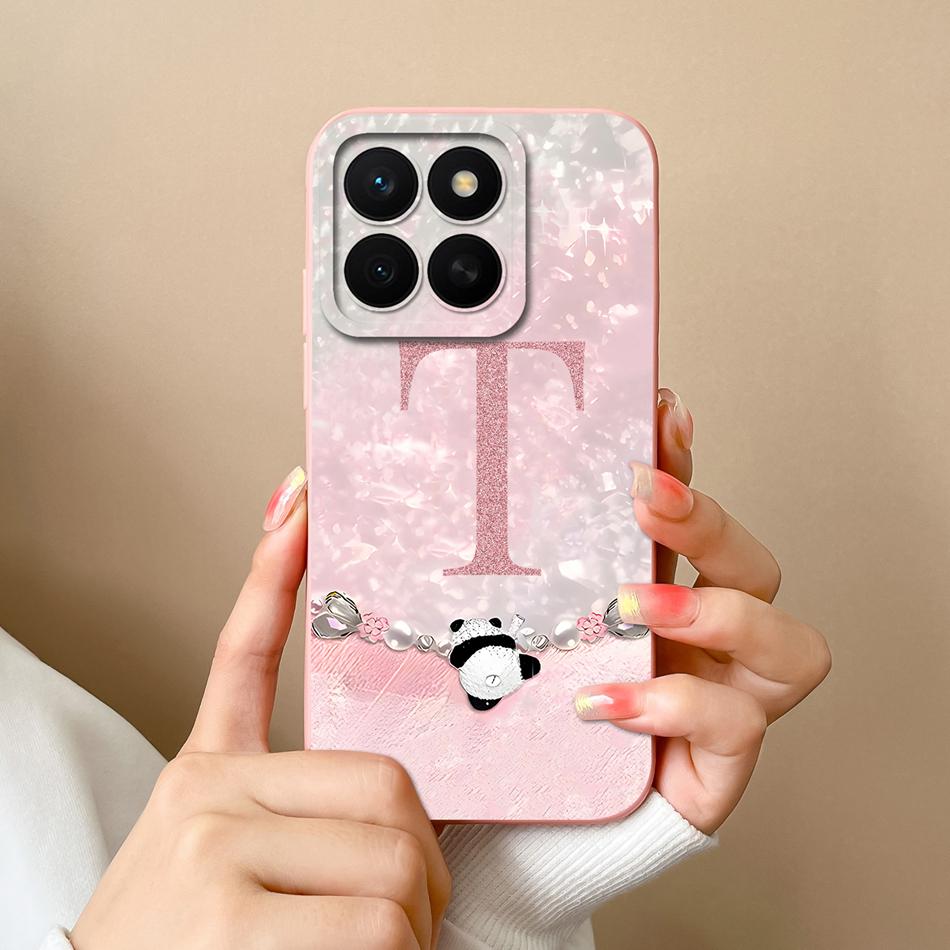 

Case For Honor X8C 4G Wave Texture Letters Full Protection Soft Silicone Phone Housing For Honor X8 C HonorX8C Back Cover Gift Honor X8C (4G)