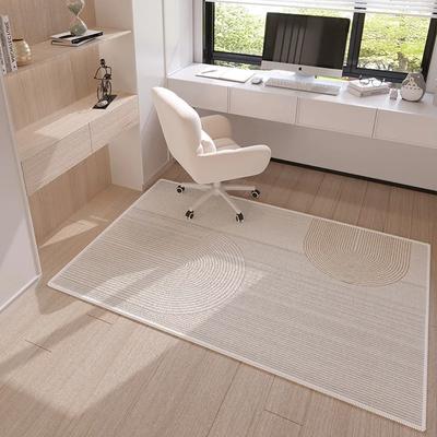 Simple Lines Study Room Carpet Anti-Slip And Easy-To-Maintain Learning Area Floor Mat Indoor Area Carpet Home Decoration