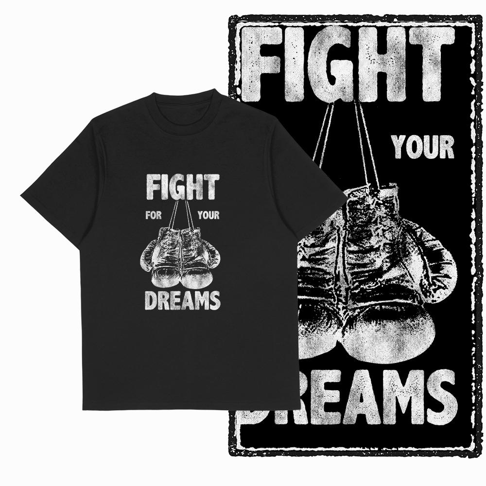 

Coolmind YJ005 Exclusive Graphic BOXING printed 100% Cotton Unisex T-shirt Big size O-neck High quality men tshirt cool tee 2XL