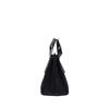 Lucky Pleats Canvas Tote S Black_Black