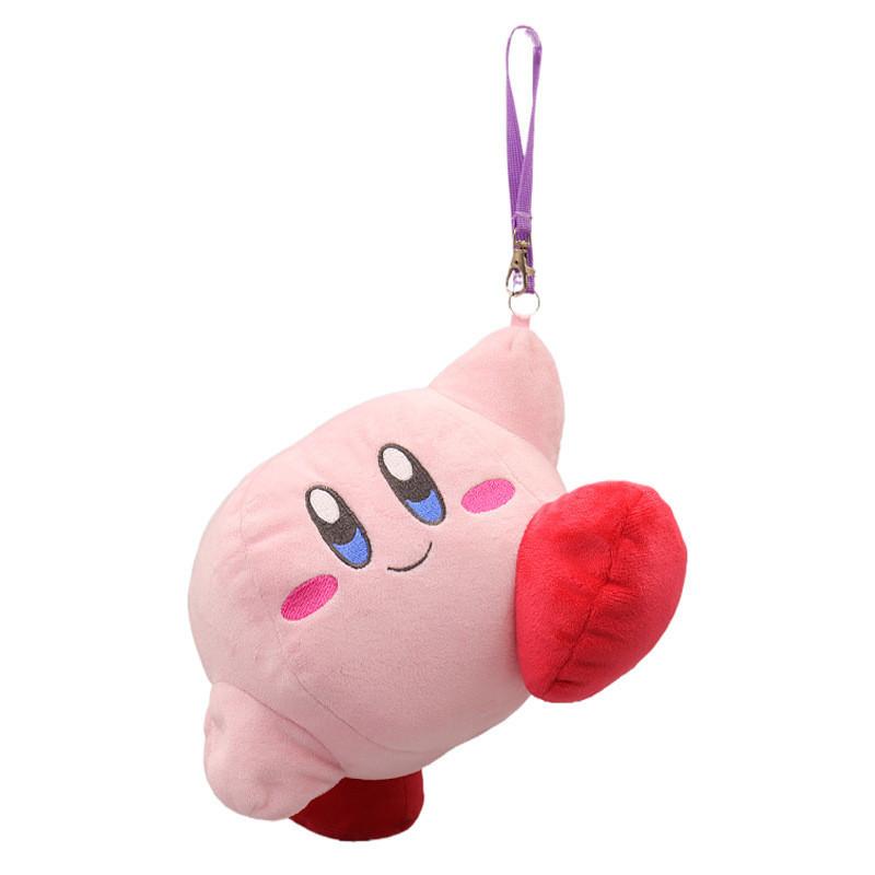 Adorable Kirby Plush Toy With Soft Foam Beads And Reversible U-shaped Pillow