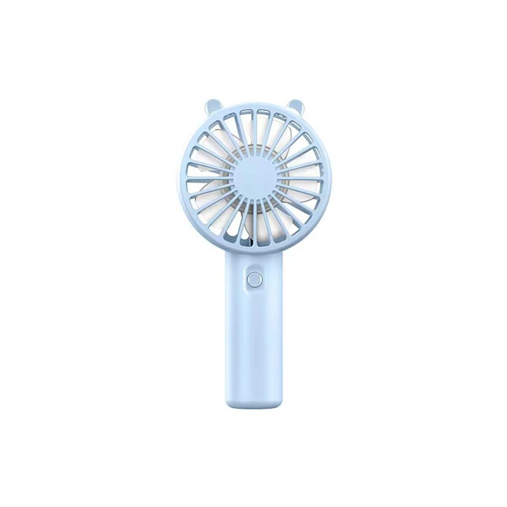 Portable Handheld Mini Fan USB Charging Fan Desktop Cooling Device Small Silent Cooler Handheld Fan Outdoor Dormitory Office Tra