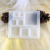 DIY Crystal Epoxy Resin 3D Square Multi-Specification Silicone Mold For Decorating Jewelry Making Accessories