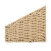 2pcs Woven Mail   Desk File Holder Paper Rope Iron Frame Natural Tabletop   Modern   Storage for Letters Magazine Stationery Small It