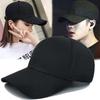 Unisex Simple Solid Color Baseball Caps For Men Women Sports Caps Adjustable Cotton Baseball Cap Outdoor Sunscreen Summer Hat
