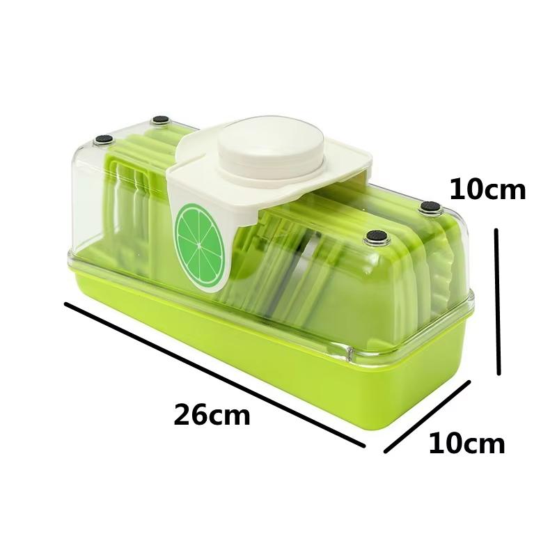1 Piece Mandoline Food Slicer Adjustable Stainless Steel Vegetable Slicer Chopper with Container Pro Veggie Slicer Dicer YY082