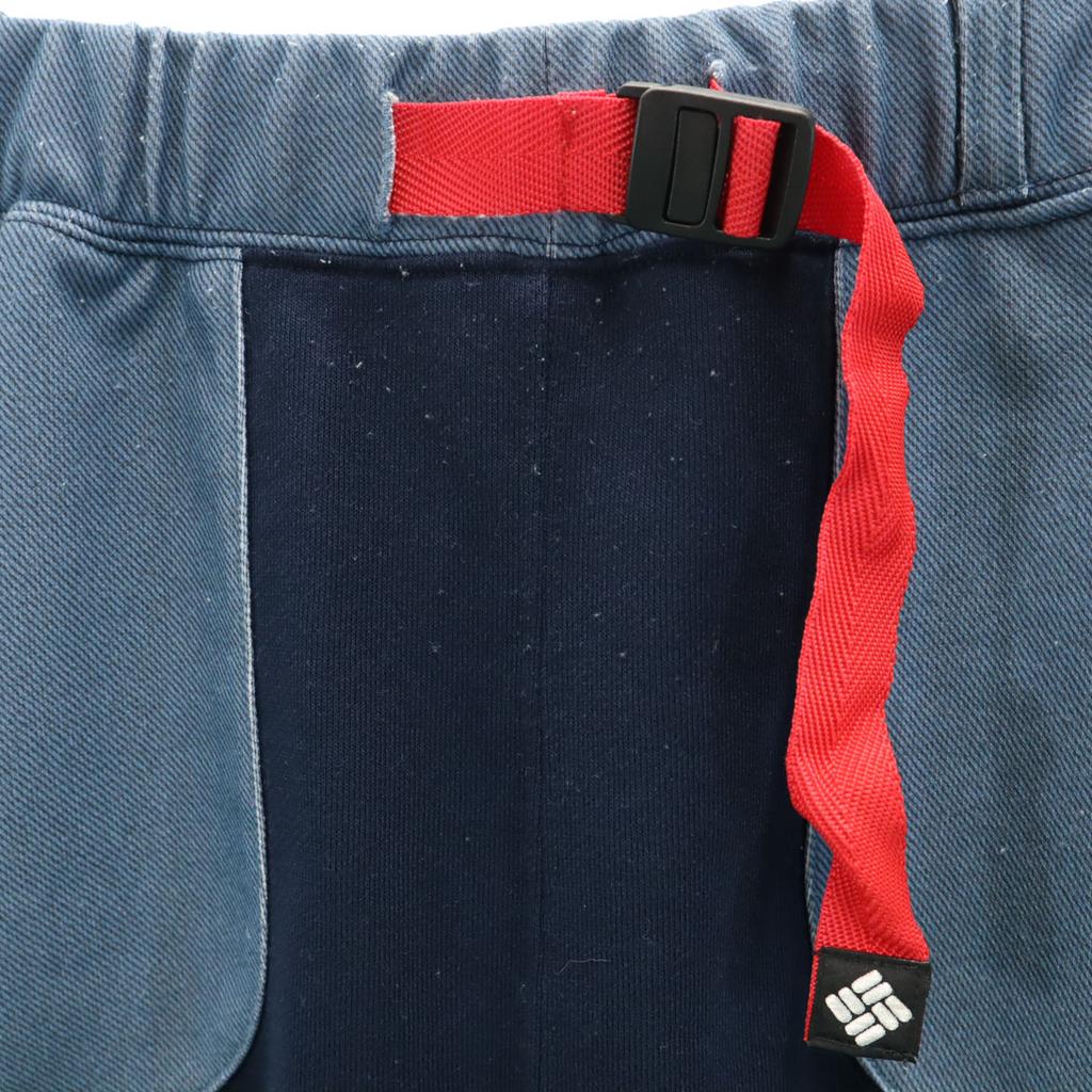 Columbia Mini Length Sweat Tight Skirt M Navy Outdoors Women Used