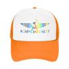 Summer Sun Hats Aeroflot Aviation Russe Pilote Aerospace Baseball Cap Stylish Trucker Hat Summer Women Men Rock Snapback Cap