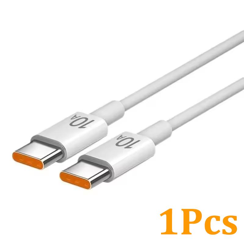 1/3Pcs 120W Cable 10A Super Fast Charging Type C To Type C Cable Highspeed Data Transfer For iPhone Samsung Xiaomi Charger Cable