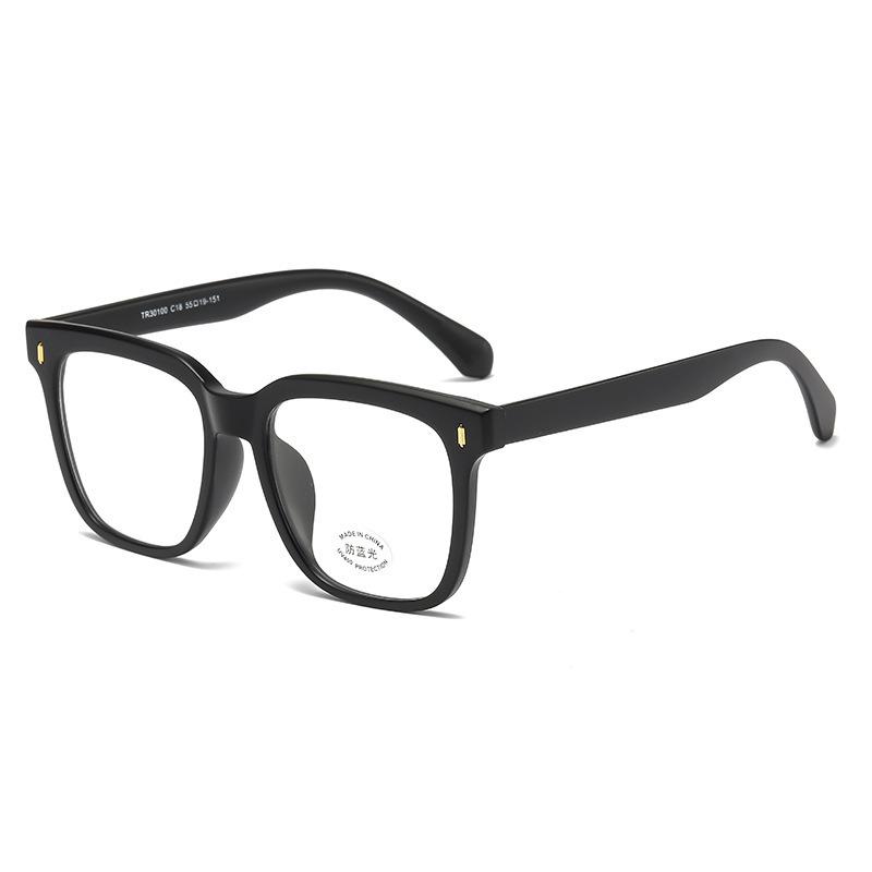 New Mens Small Frame Square Glasses Anti Blue Light Eyewear Retro Anti Radiation Eyeglasses for Women Fashion