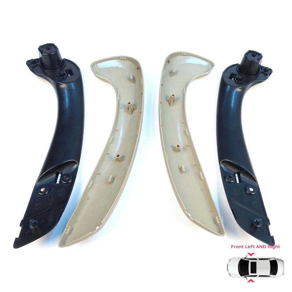 BDP1153-1 Front Inner Door Handle Grip Beige Left Right for Renault Megane MK3 Fluence 809600015R
