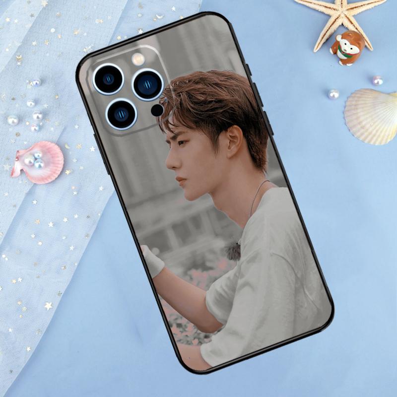 Wang Yibo Case For iPhone 17 Pro Max 16 15 13 12 11 14 Pro Max Plus 12 13 Mini 16e 17 Air Back Cover