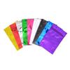 10/30PCS Colorful Home Storage Organization Heat Seal Aluminum Foil Bags Glossy Storage Bags
