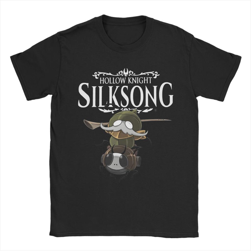 Unisex TShirt Hollow Knights Silksongs Leisure Cotton Tees Short Sleeve T Shirt Round Collar Clothing Gift Idea