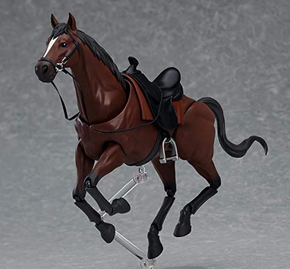 Figma kůň malovaná pohyblivá figurka na prodej ver.2 [Hnědá] ABS&PVC bez měřítka