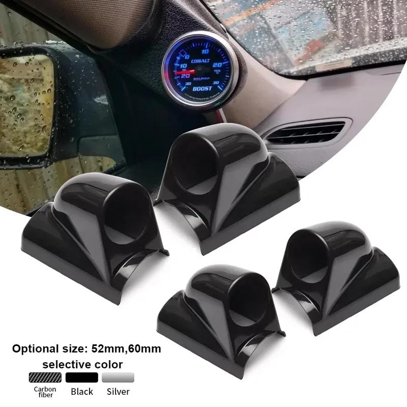 Car Meters Holder 52mm 60mm Universal One Hole Car Gauge Pod Auto Modified Instrument Meter Rack Left/Right Hand Dash Pod Mount
