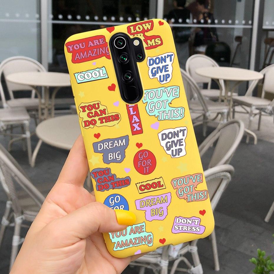 For Xiaomi Redmi Note 8 Pro Case Silicon Cute Back Cover Phone Case For Redmi Note 8 Pro Cases Redmi Note8Pro 8pro Soft Bumper