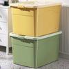 Extra Large Plastic Storage Box Heavy-Duty Reinforced Moving Organizer for Home Clothes, Durable Storage Container