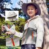 ERKE Kids' Unisex 4-Proof Tech Thickened Hooded Windbreaker Jacket