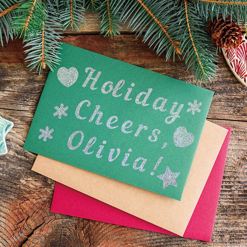 6 Sheets Craft Letter Stickers, 1080 PCS Glitter Script Alphabet A-Z Vinyl Self Adhesive For Gift Wrapping, Party Cards, Wedding