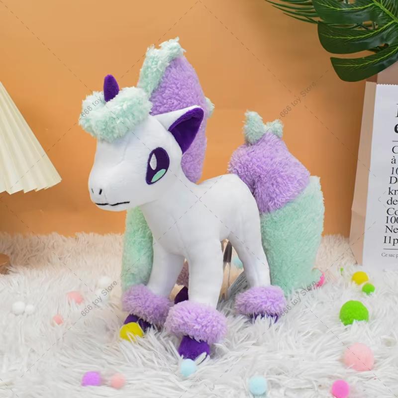Plush Forme Palkia Galarian Ponyta Stuffed Toys Anime Animal Dolls Cute Plush Kids Children Girls Birthday Gifts