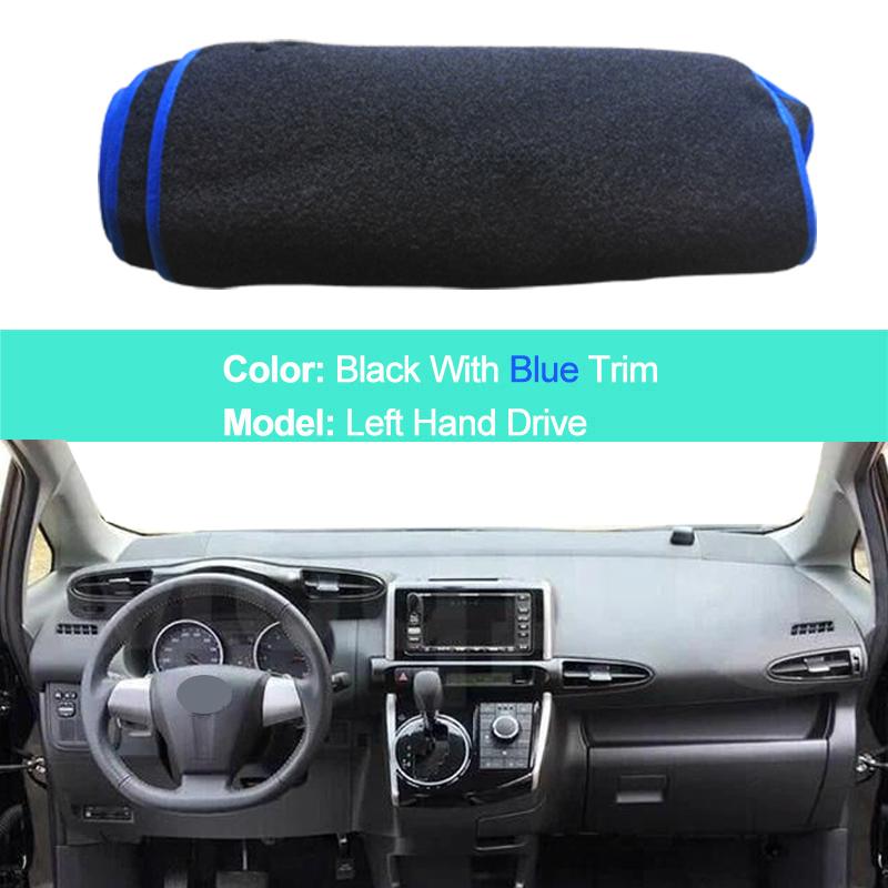 Car Inner Dashboard Cover Dash Mat Carpet For Toyota  2010 - 2018 Dashmat Sun Shade 2017 2016 2015 2014 2013 2012 2011