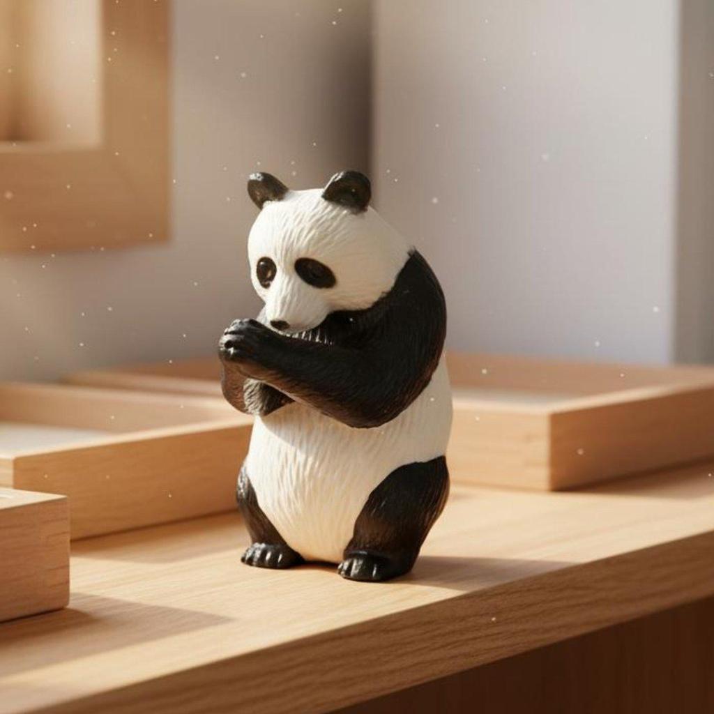 Toy Animal Model Hand Painted Detail Lifelike Stature Educational Learning for Children Wildlife