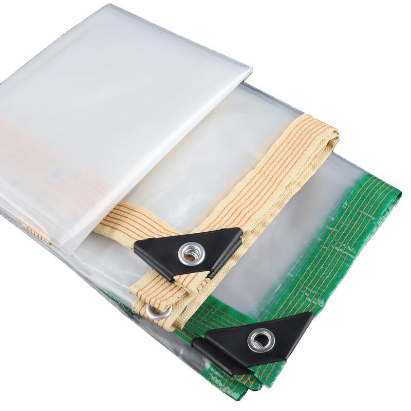 Transparent Plastic Rainproof Film Outdoor Waterproof Tarpaulin Terrace Succulent Plant Insulation Tent Balcony Awning Tarpaulin