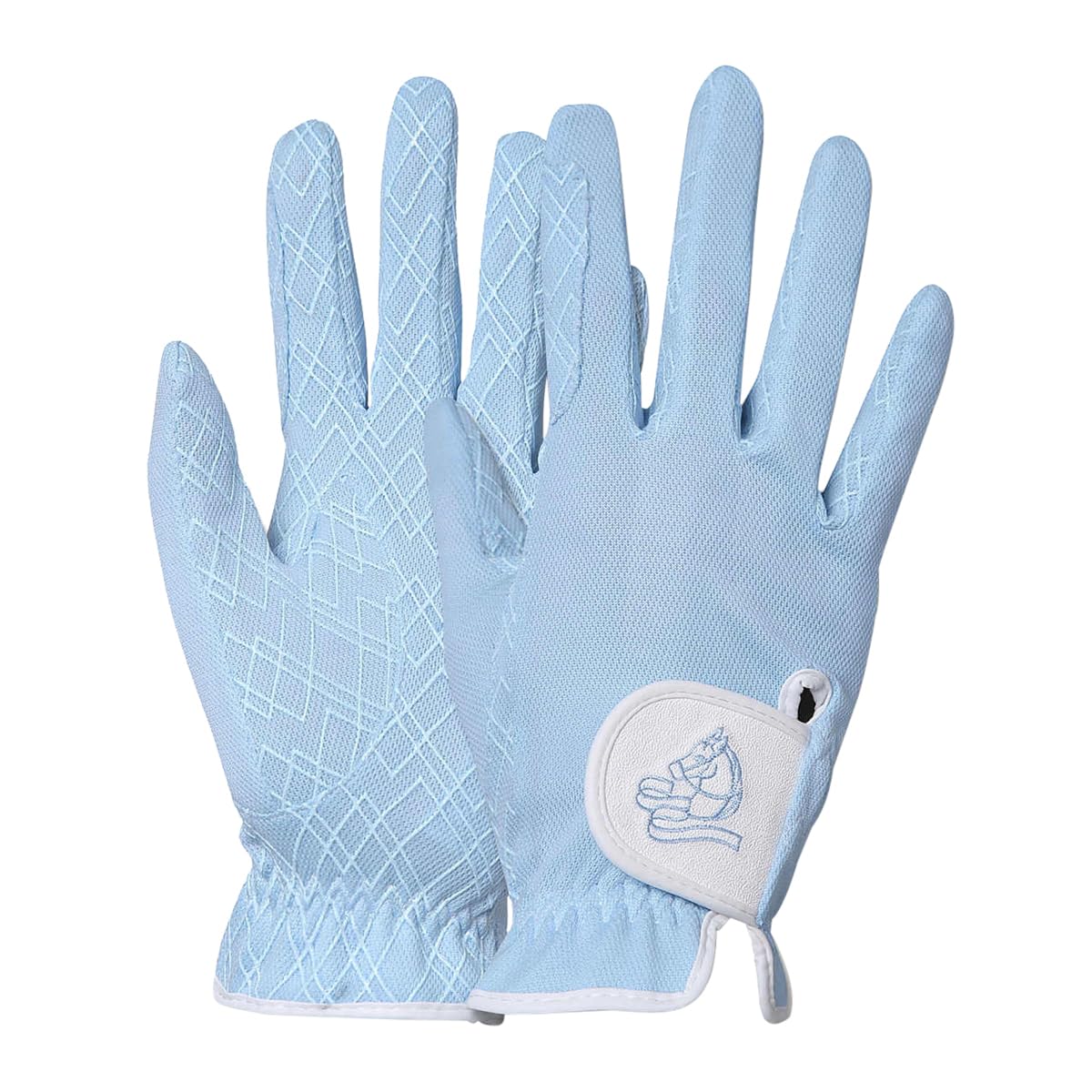 

EQULIBERTA Coolmax Silicone Grip Gloves, Aqua Blue, XS (EQ-GR-1895-ABL-XS)