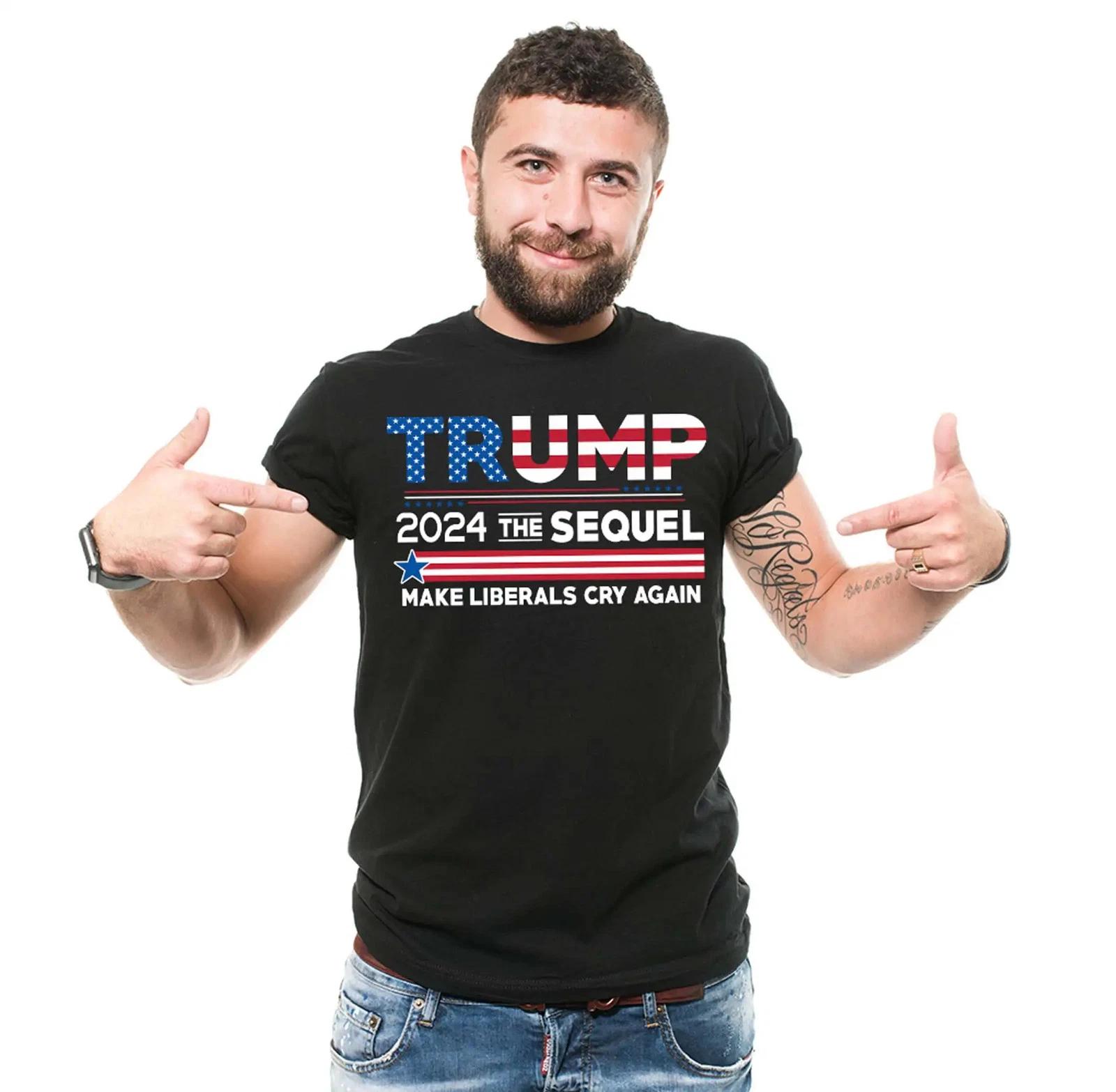Make Liberals Cry Again Shirt Trump 2024 Election Shirt Anti Liberal Shirts S