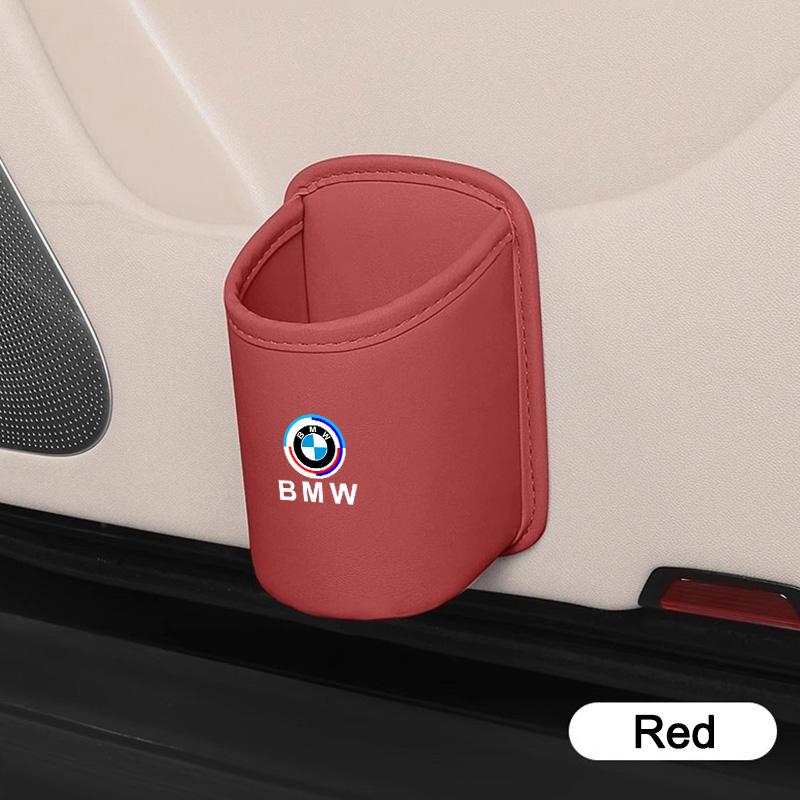 GFOU9 Car Styling Water Cup Holder Hanging Storage Box Accessories For BMW 50th X1 X3 X5 X4 X6 E46 G20 G32 G11 G12 F30 F20 F10 E90 E60