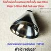 Hongshun 304 Stainless Steel Polished Concentric/Eccentric Reducer Pipe