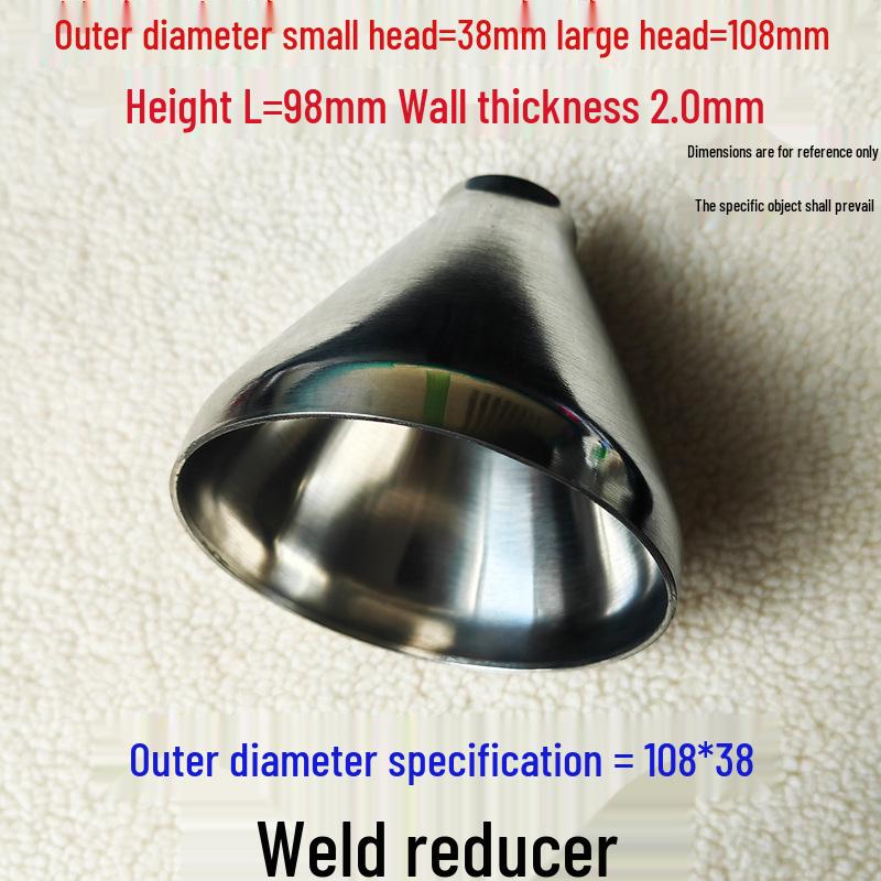 Hongshun 304 Stainless Steel Polished Concentric/Eccentric Reducer Pipe