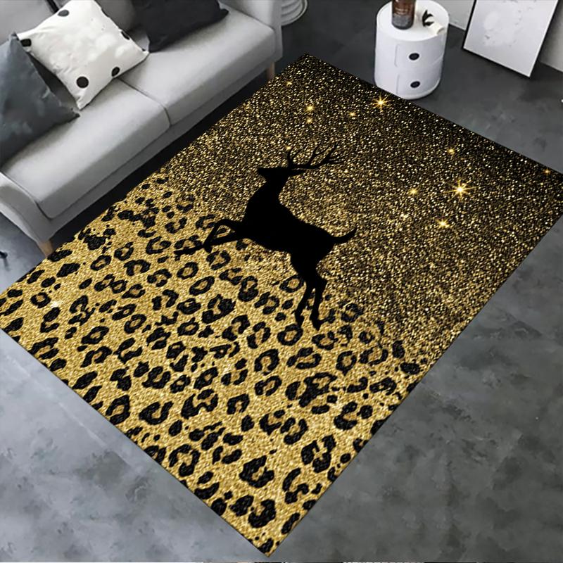 2025 New Leopard Print Carpet Rug for Living Room Bedroom Home Sofa Decoration,Kids Play Non-slip Floor Mat17