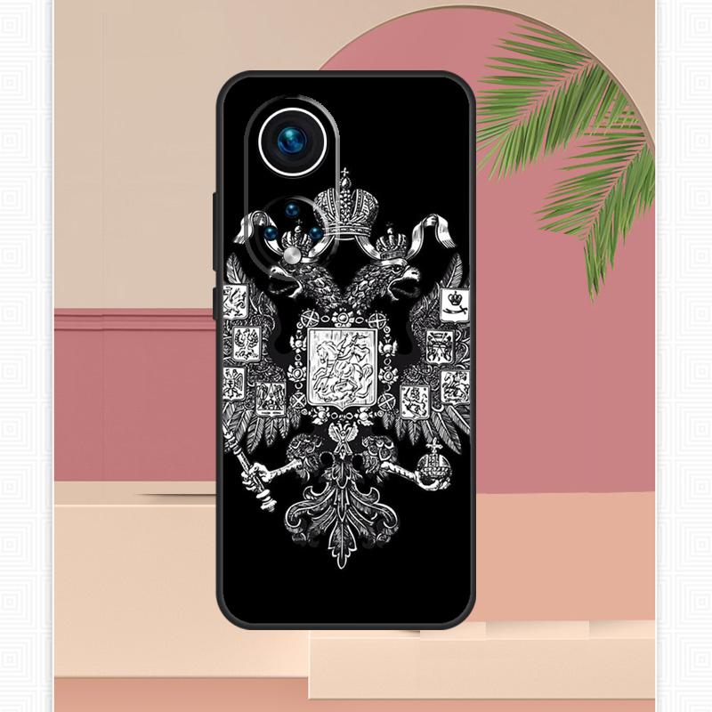 Russian Empire Coat of Arms Case For Honor Magic 5 6 7 8 Pro Honor 400 Lite 200 X9c X9b X9a X8b X8a X8c 50 70 90 Cover