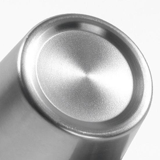 Tasses en acier inoxydable de petite taille, faciles à transporter, bouteilles d'eau en acier inoxydable de style européen pour cadeau