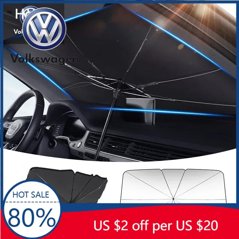 Pro VW Volkswagen Jetta MK5 Golf Auto Sluneční clony Kryty Auto Přední okno Stínítka Pro Volkswagen VW Golf 4 5 6 7 MK4 MK5