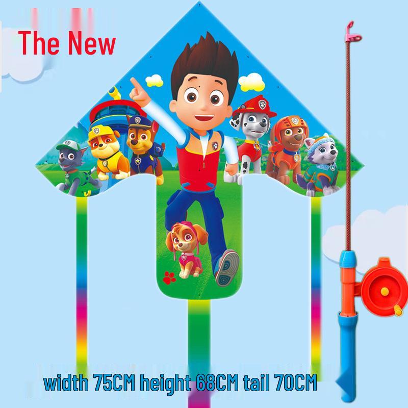 Weifang Traditional Handmade Fishing Rod Kite: Easy-to-Fly Outdoor Parent-Child Fun Kite for Adults & Children