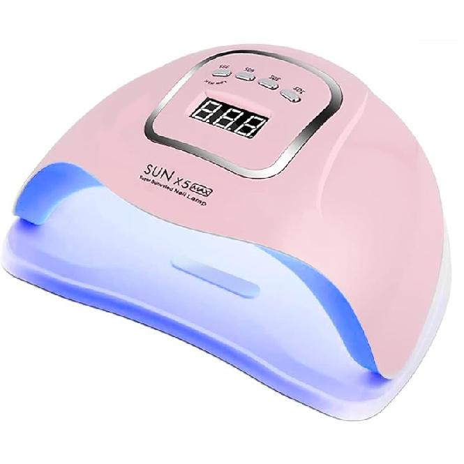 

УФ Светодиодная лампа для ногтей УФ Сушилка для ногтей для гель-лака (Розовый 280 Вт) розовый